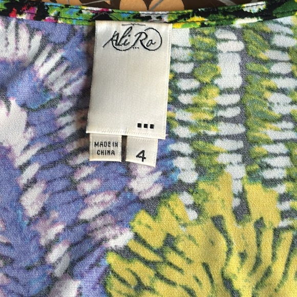 ALI RO JERSEY TANK DRESS Sz: 4 - Picture 3 of 7